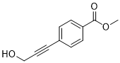 4-(3-羟基丙-1-炔-1-基)苯甲酸甲酯