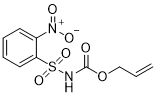 N-烯丙氧羰基-2-硝基苯磺酰胺
