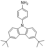 	9-(4-苯胺基)-3,6-二叔丁基咔唑